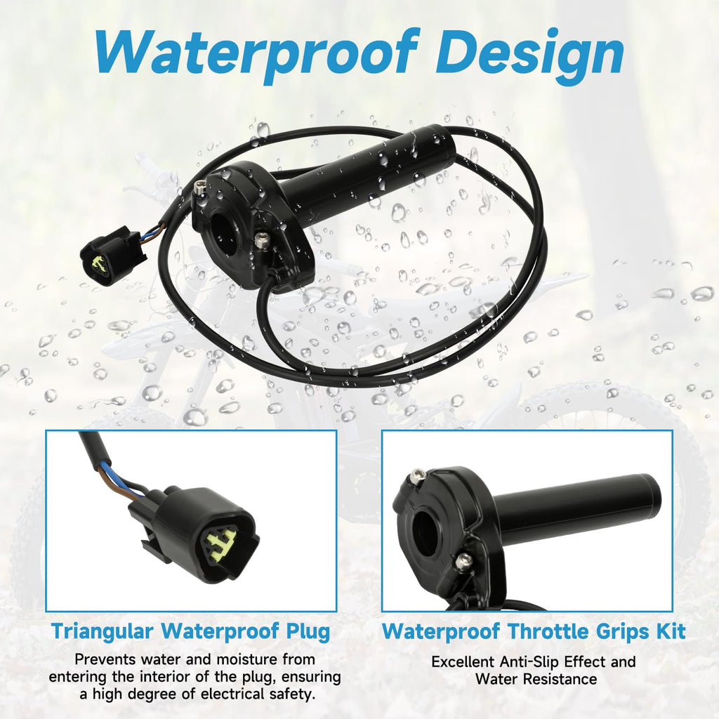 Throttle Handle Kit Replacement for Electric Dirt Bike B183980