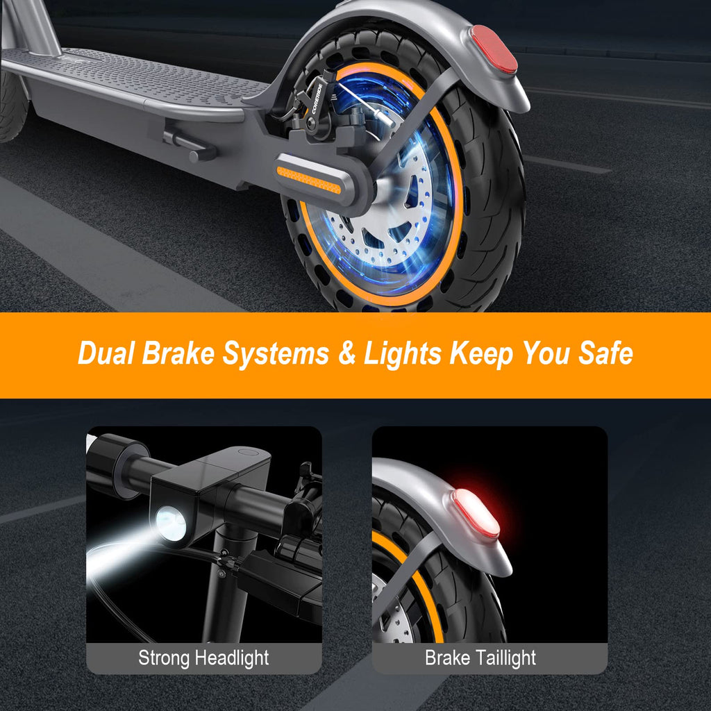 Electric Scooter with Dual Suspension X4061