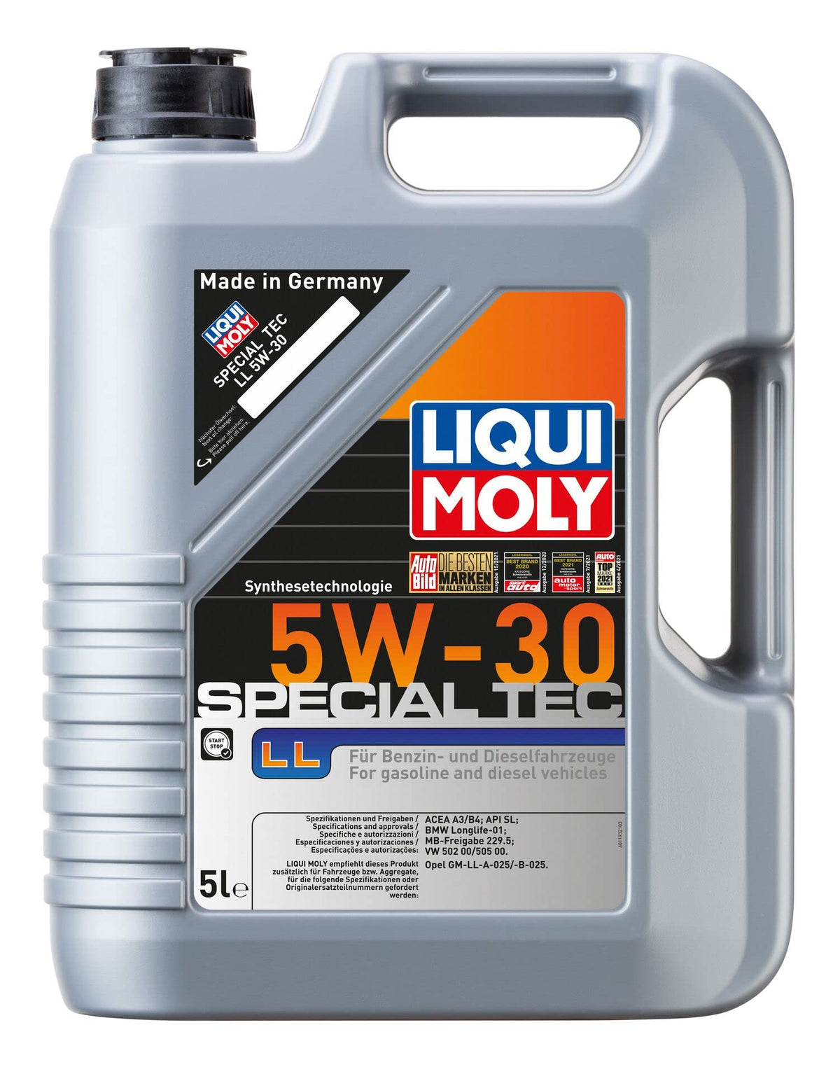 5W-30 Motor Oil - 5 Liter K6686