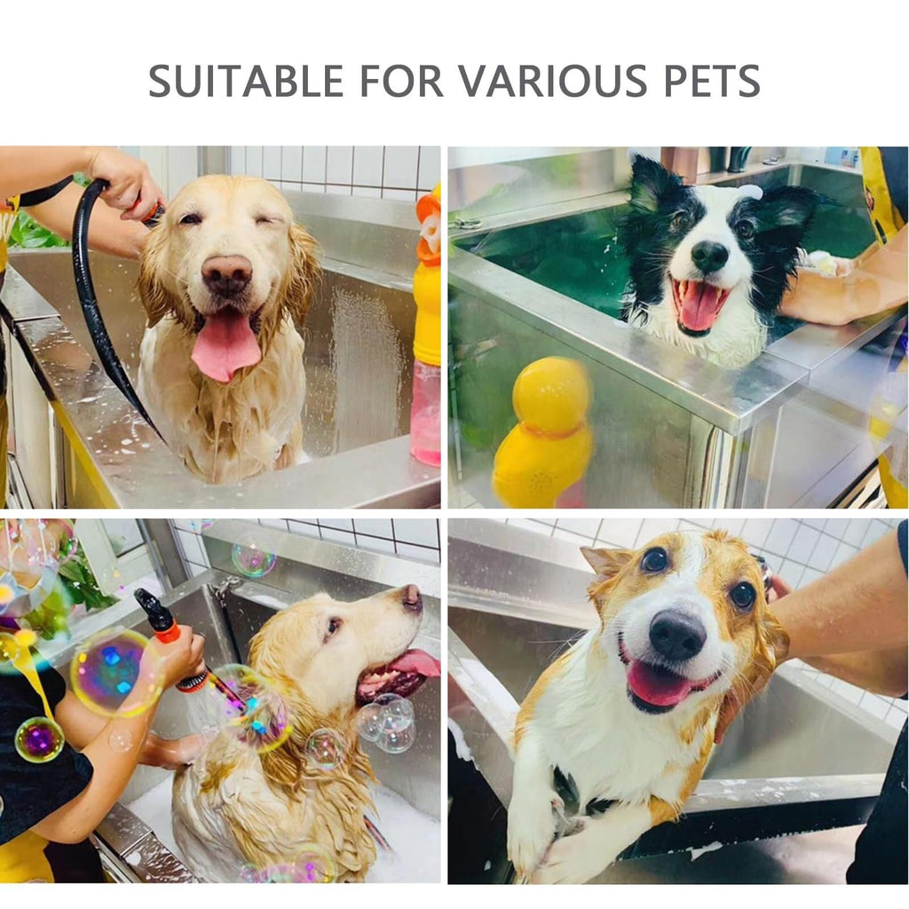 Stainless Steel Dog Grooming Tub with Sliding Door Z1462