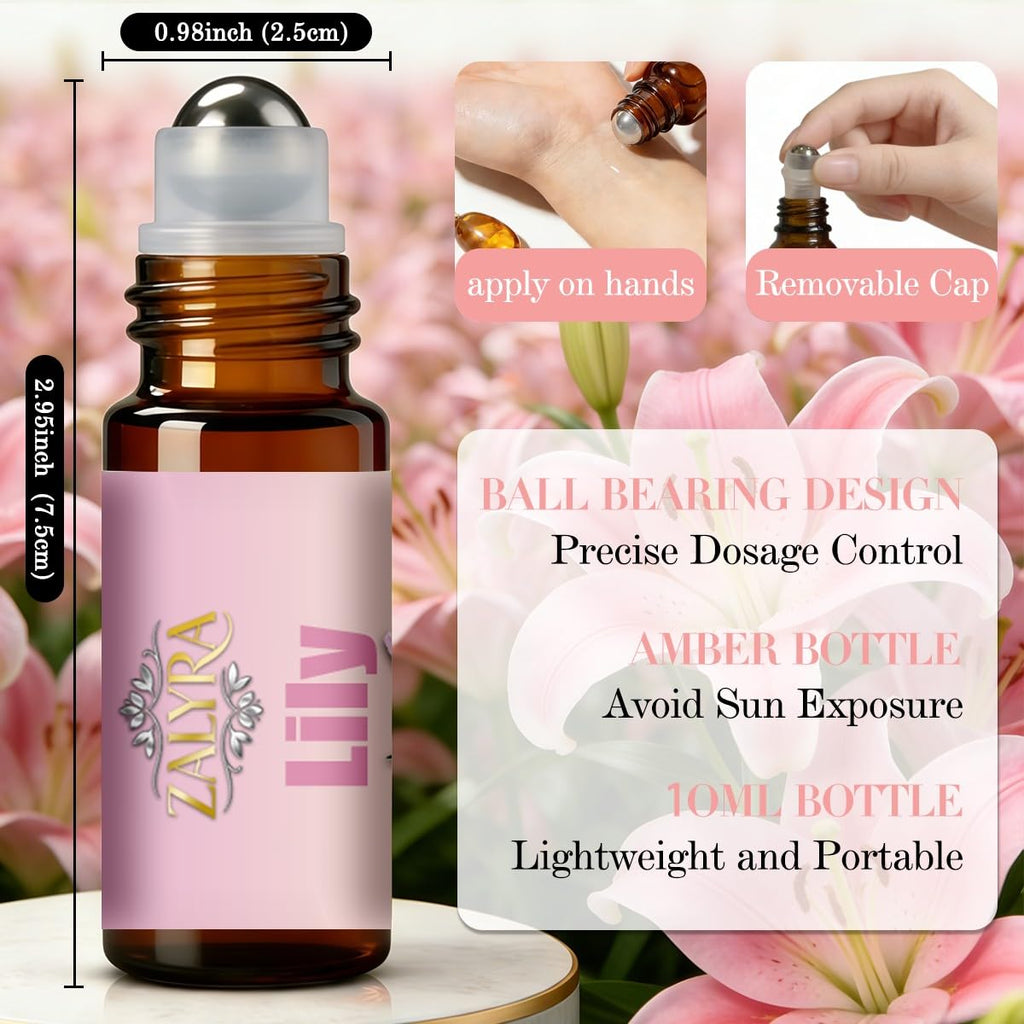 Lavender&Lily Essential Oil 4 Fl Oz+0.33 Fl Oz K3834