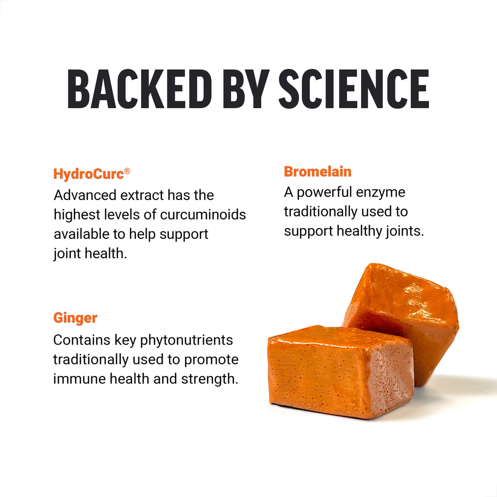 Beet Soft Chews and Turmeric Joint Support Supplement V6108