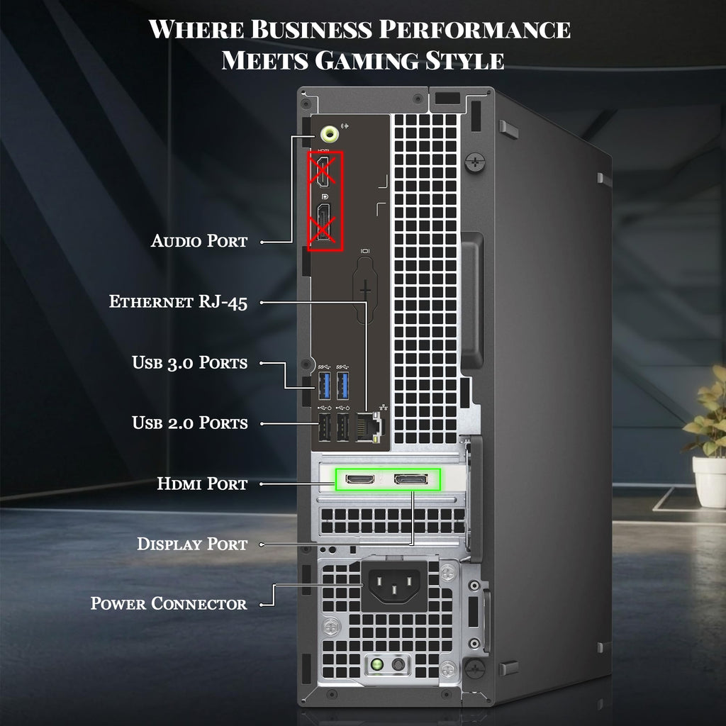 RGB Gaming Desktop PC Intel Core i5 GT 1030 2GB GDDR5 U48793
