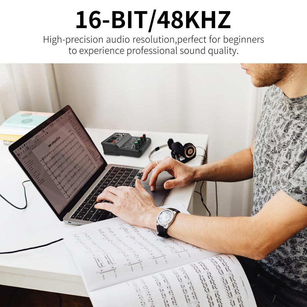 USB Audio Interface with XLR and 3.55m Microphone Jack F761582