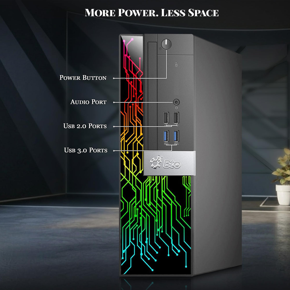 RGB Gaming Desktop PC Intel Core i5 GT 1030 2GB GDDR5 U48793