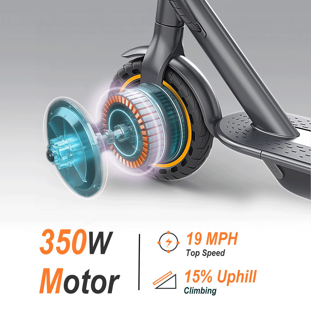 Electric Scooter with Dual Suspension X4061
