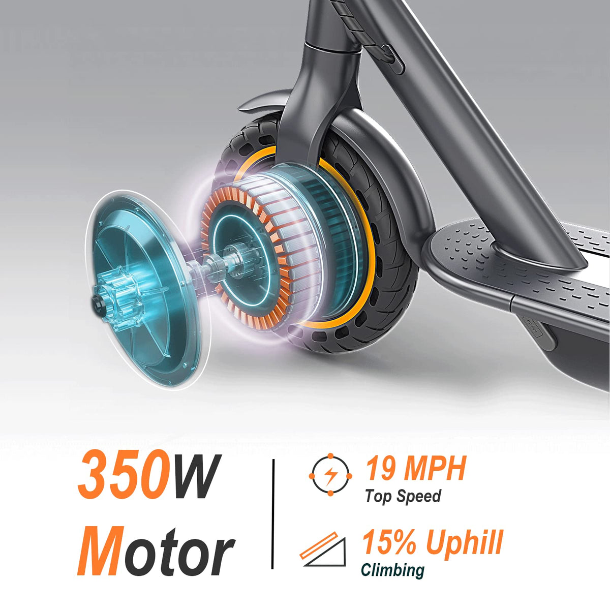 Electric Scooter with Dual Suspension X4061