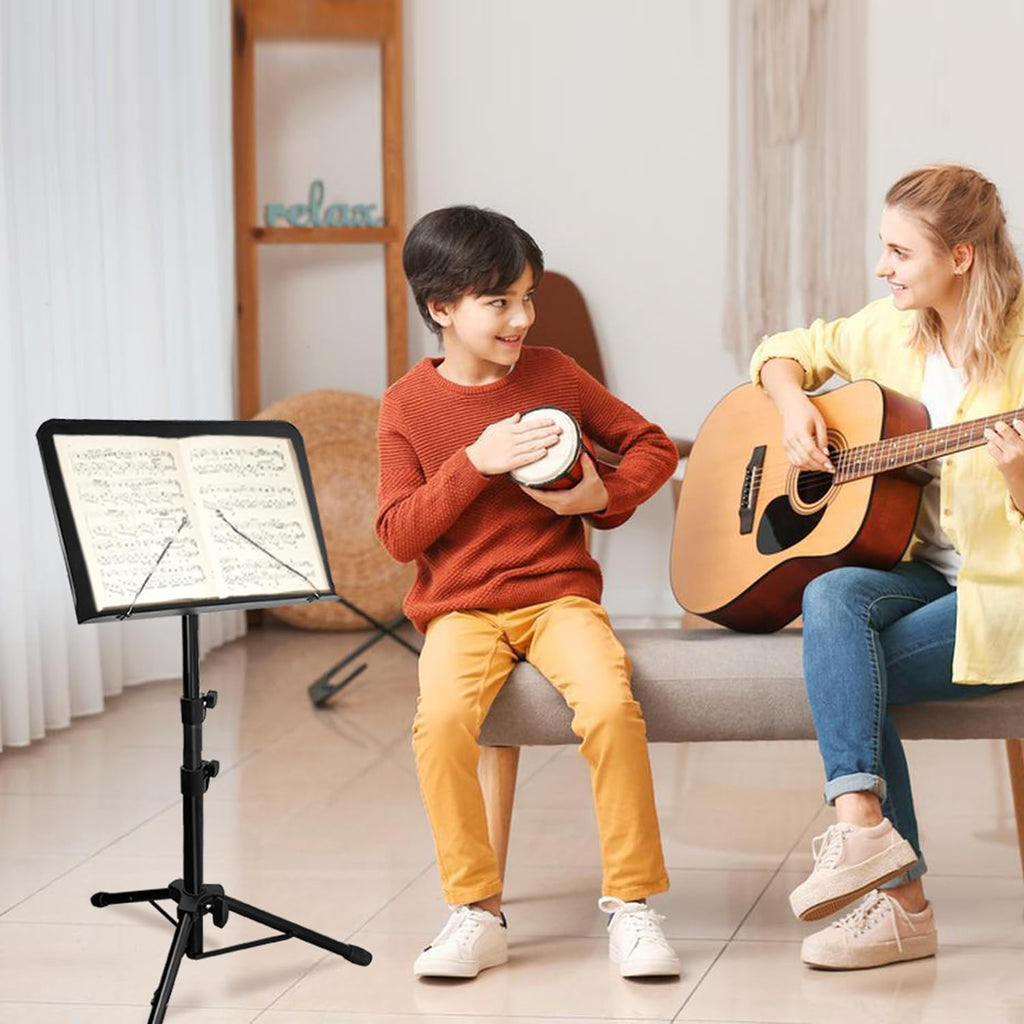 70IN Adjustable Sheet Music Stand with Carrying Bag I254