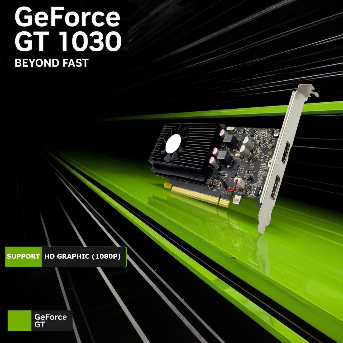 RGB Gaming Desktop PC Intel Core i5 GT 1030 2GB GDDR5 U48793