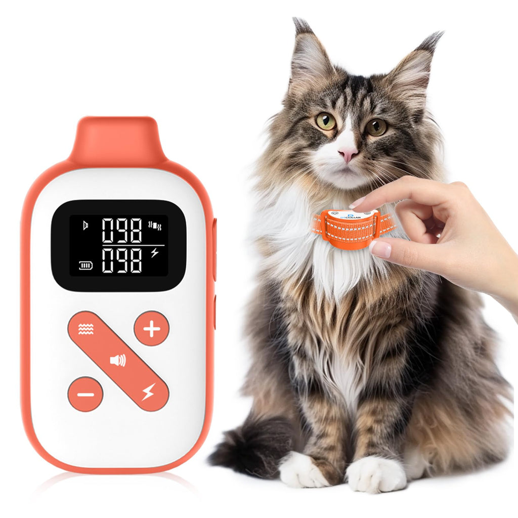Lightweight Waterproof Cat Training Collar with Remote Q494