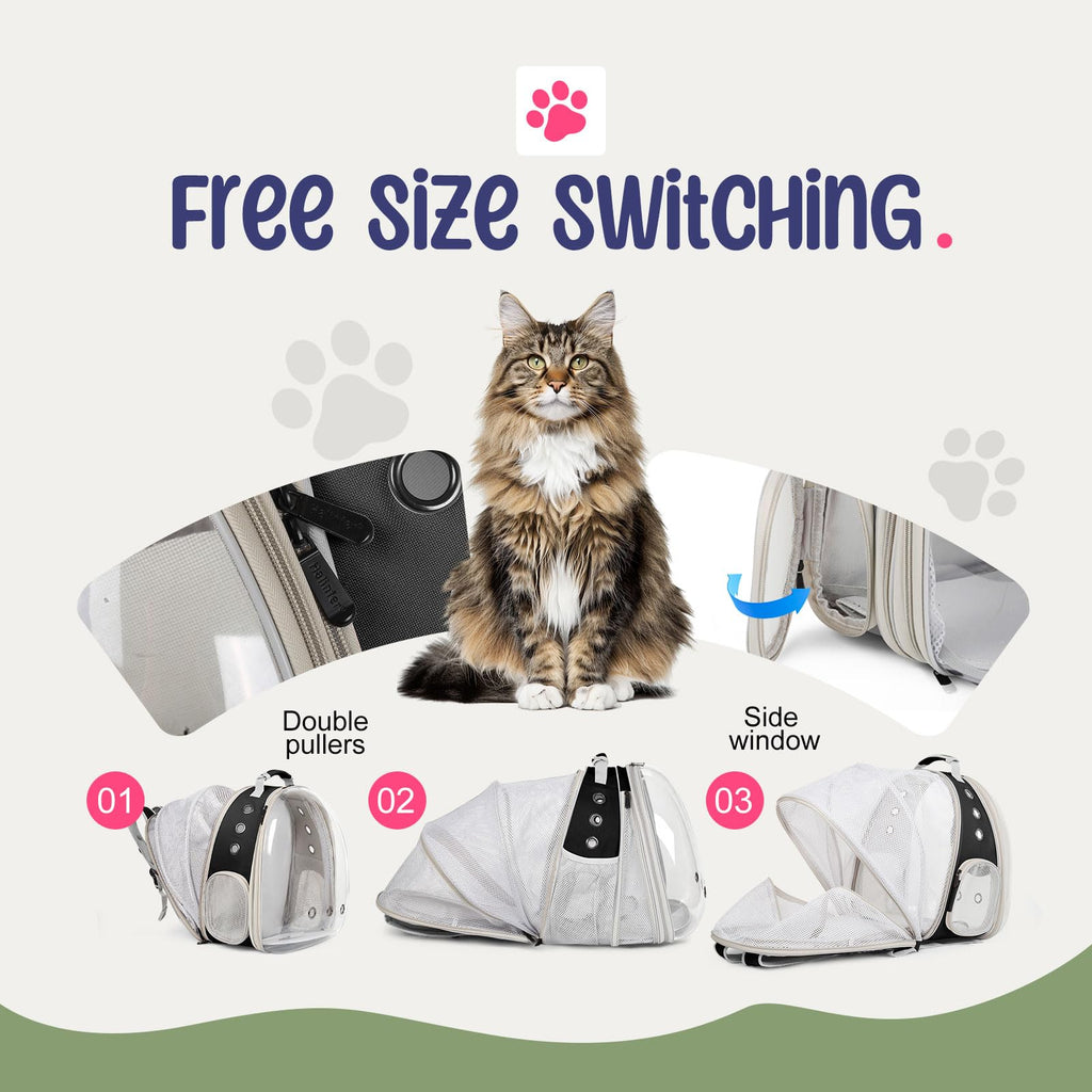 Large Cat Backpack Carrier O207106