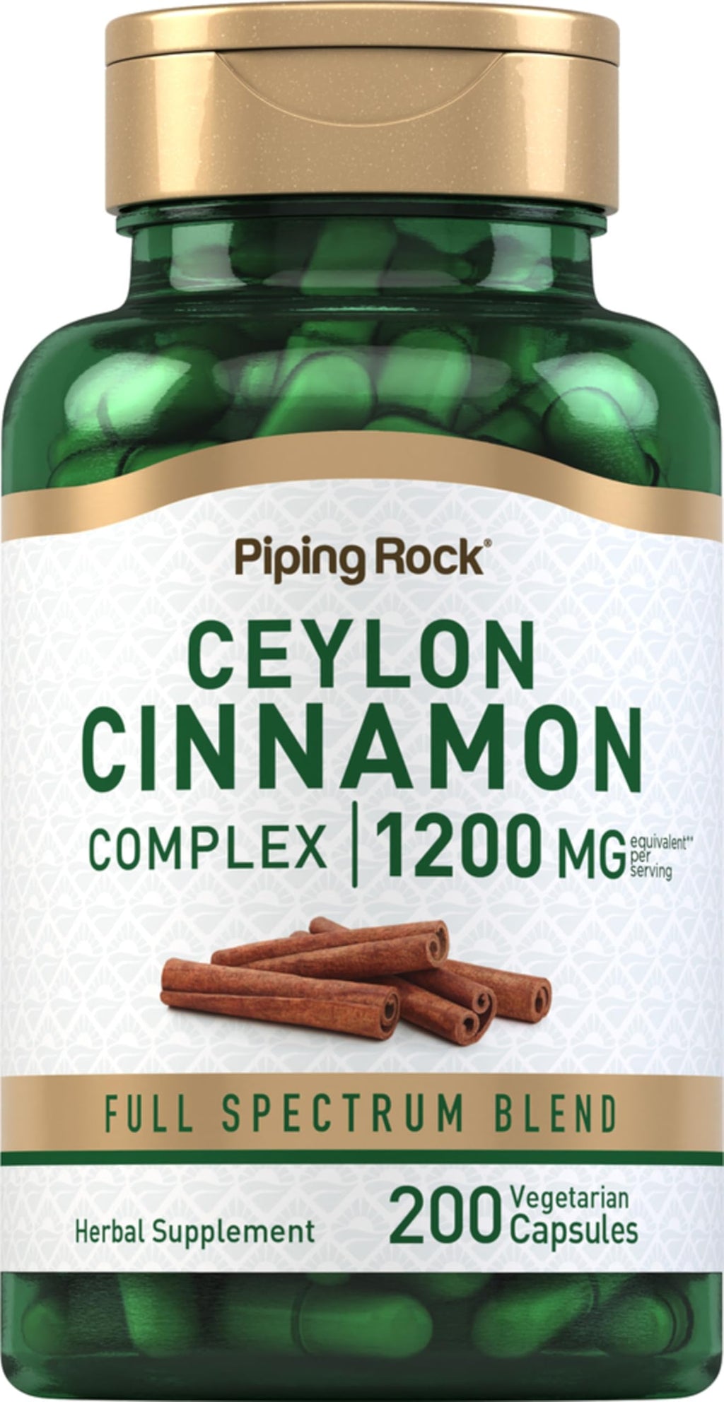 Ceylon Cinnamon Capsules 200 Count L420695