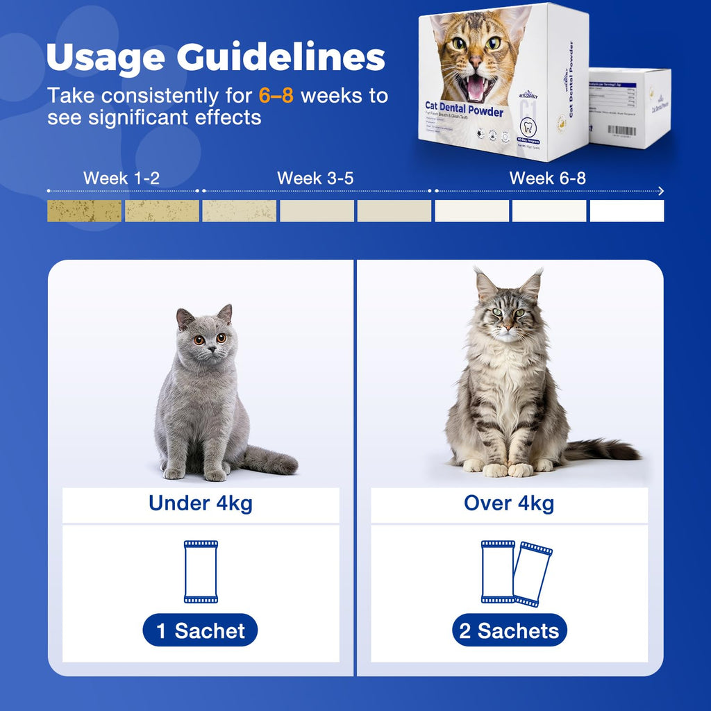 Cat Dental Powder 60 Pcs I6662
