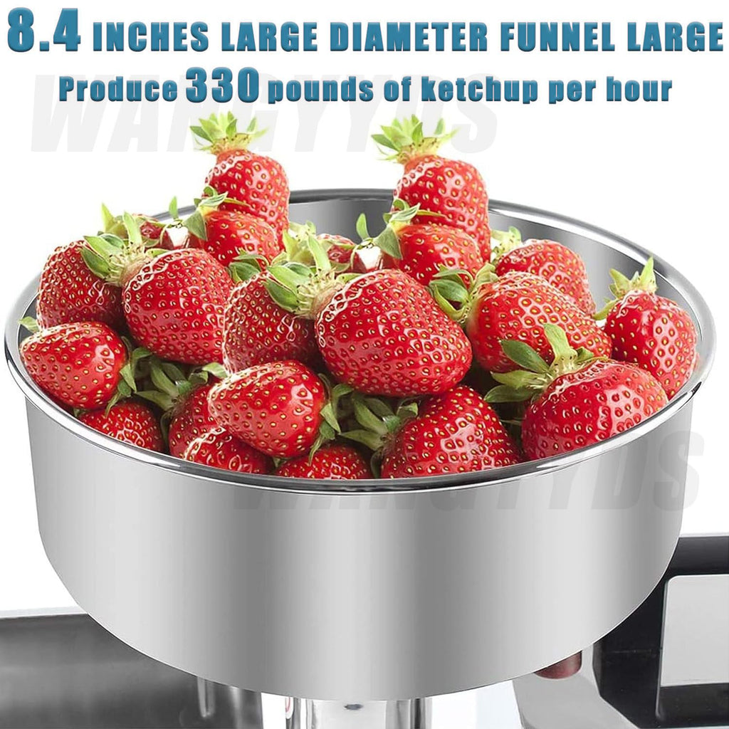 450W Stainless Steel Electric Tomato Strainer C6619