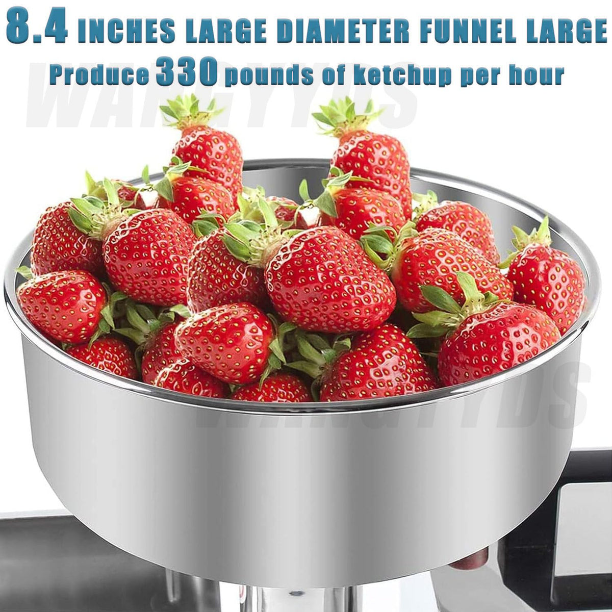 450W Stainless Steel Electric Tomato Strainer C6619