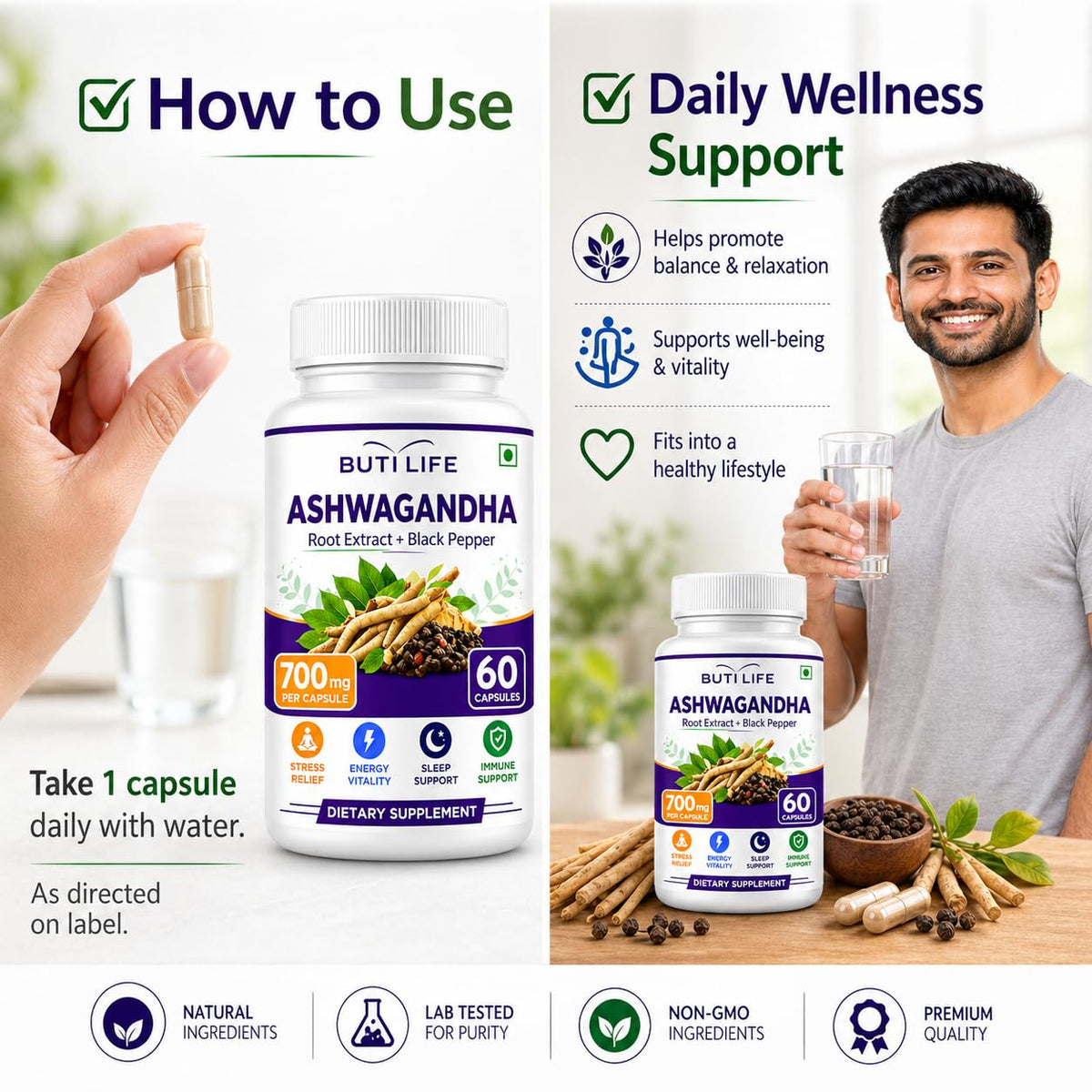 Ashwagandha Supplements 700mg M23879