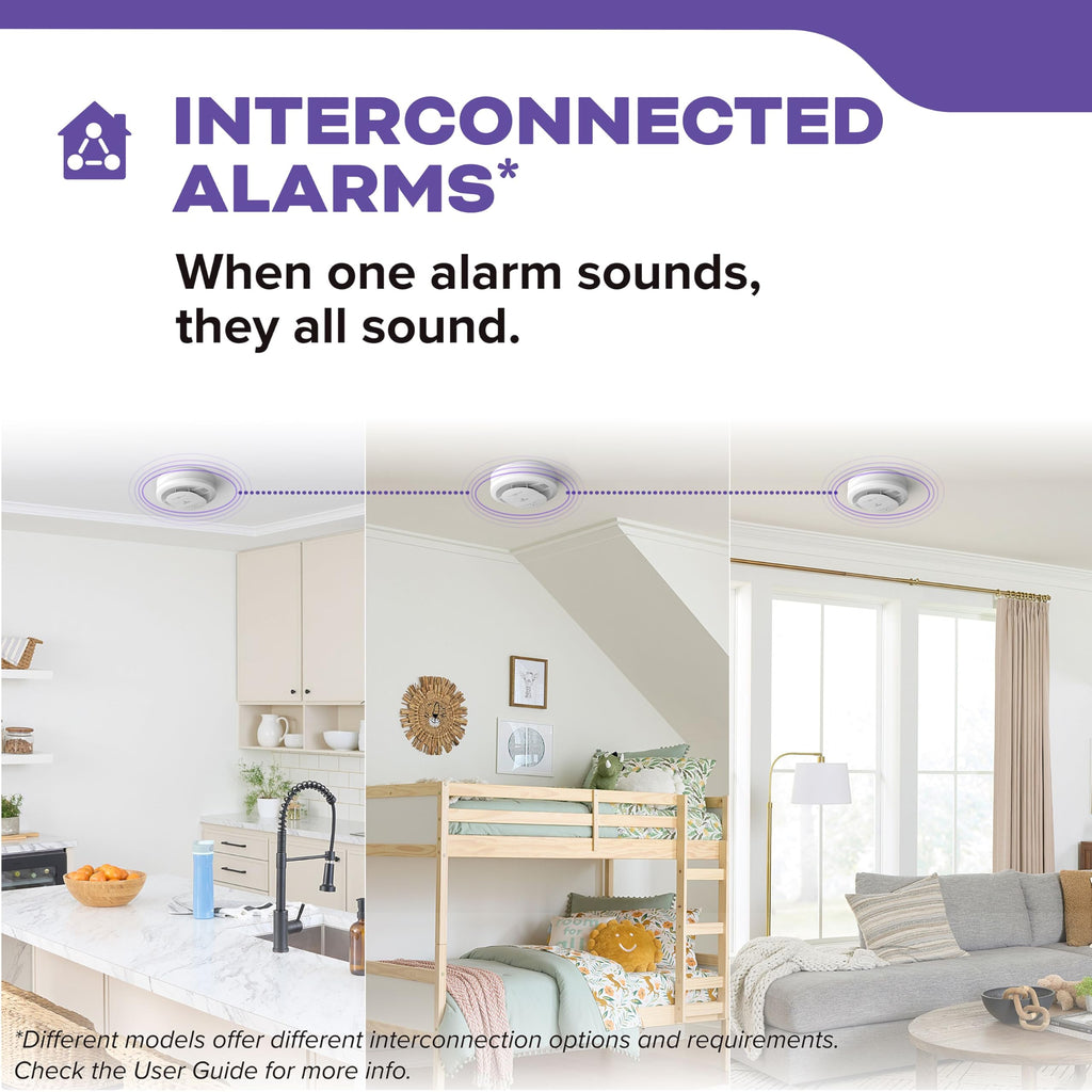 Smoke & CO Detector 3 Pack S449