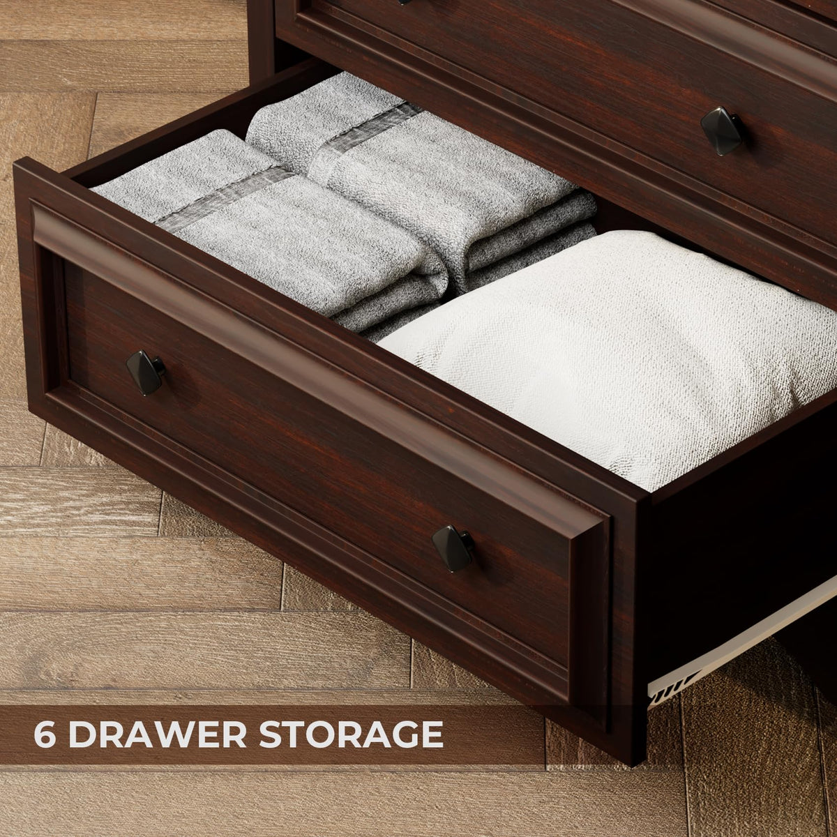 6 Drawer Cherry Dresser A1650