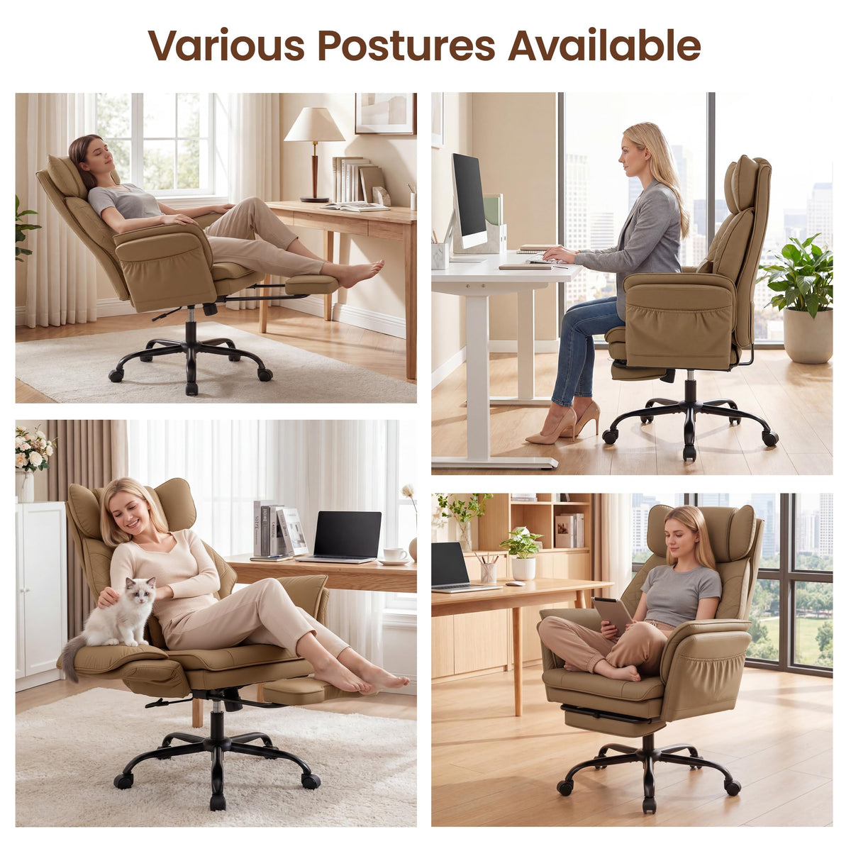 Criss Cross Chair with Flip Armrests W914085