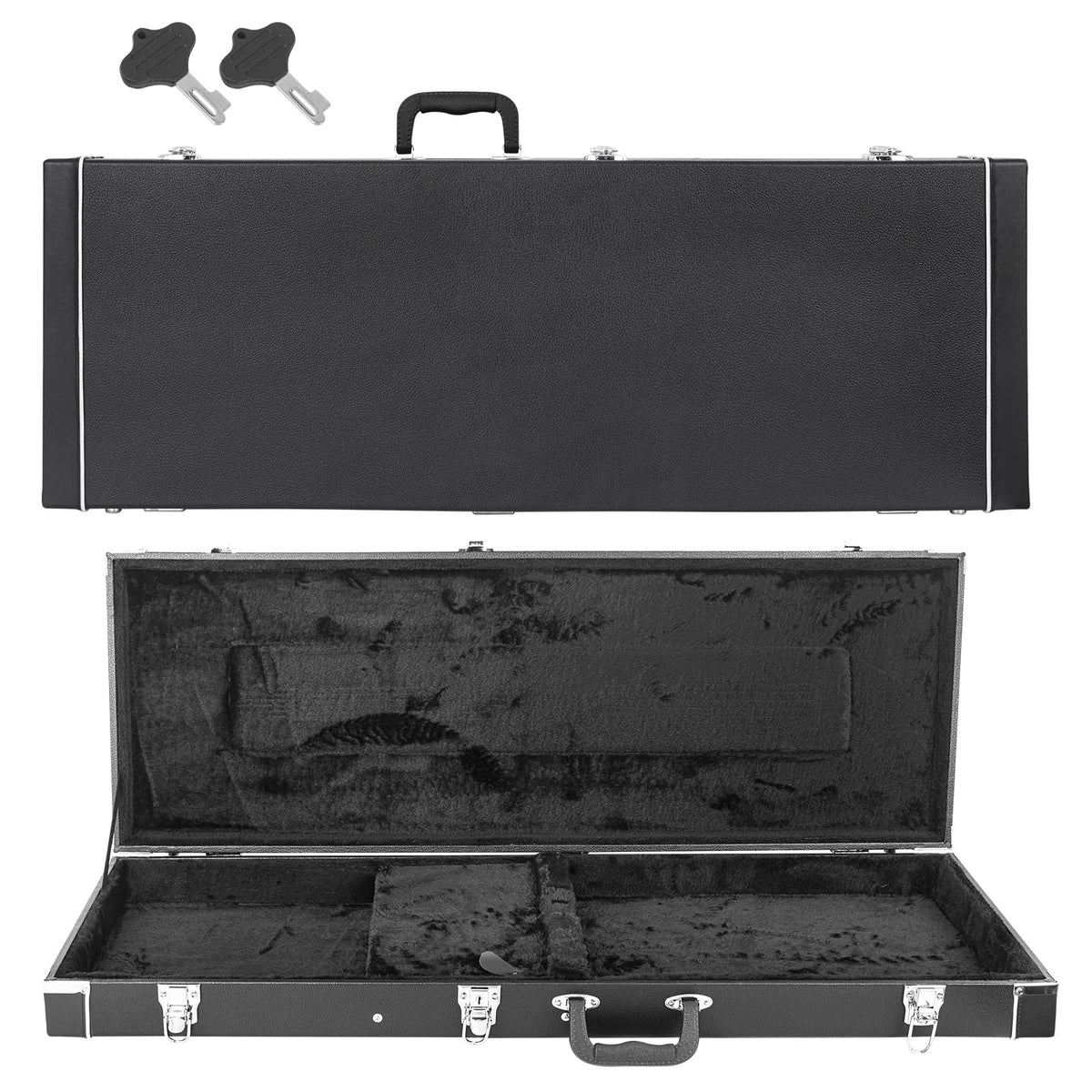 39-Inch Electric Guitar Hard Shell Case with Lock Latch E4770