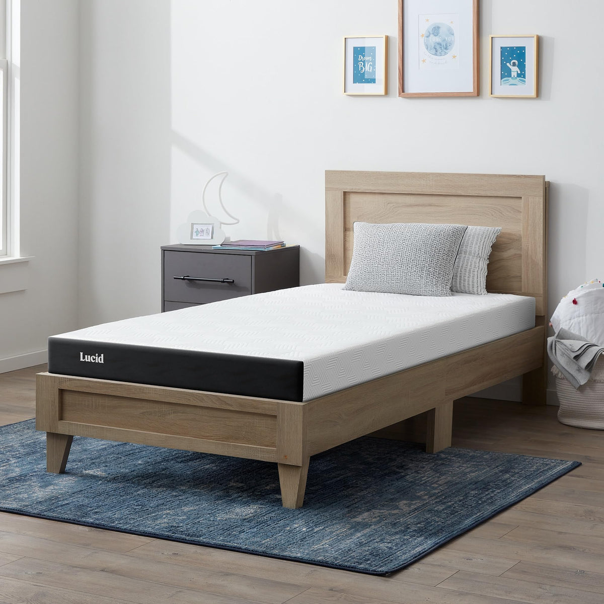 5" Firm Gel Memory Foam Mattress Twin Size A5425
