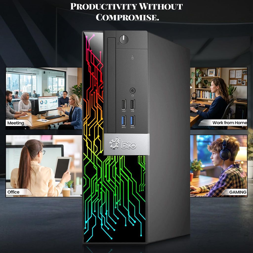 RGB Gaming Desktop PC Intel Core i5 GT 1030 2GB GDDR5 U48793