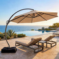 Patio Cantilever Umbrella with Base K799