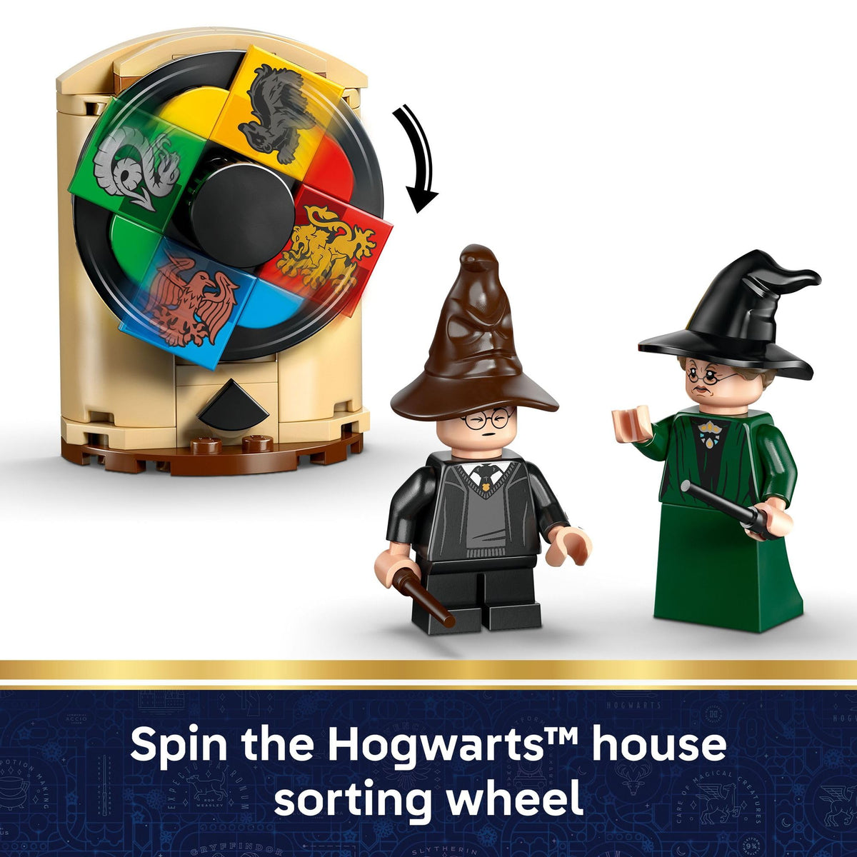 LEGO Harry Potter Hogwarts Castle Sorting Hat Ceremony 76460 P21905