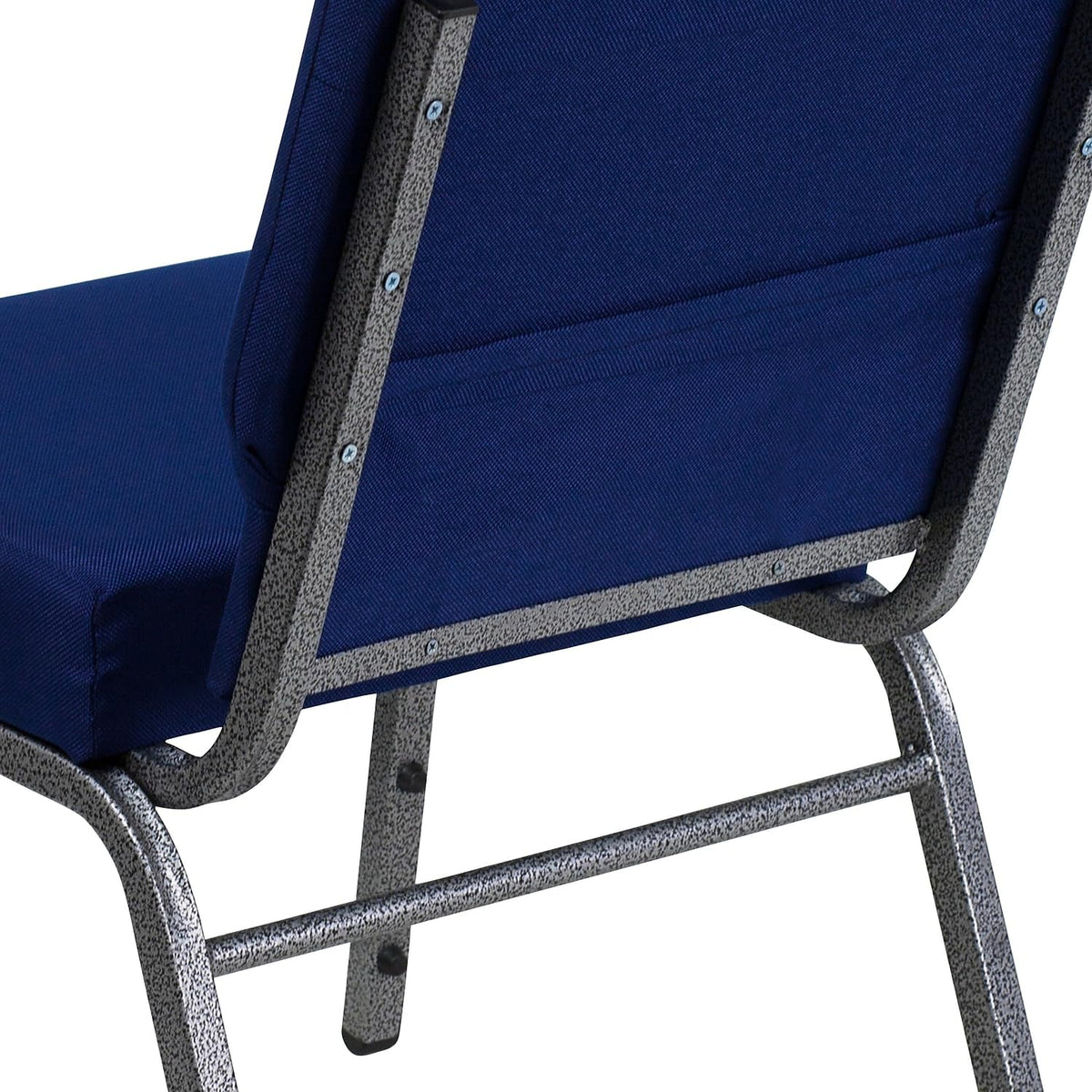 Navy Blue Fabric Stacking Chair 4 Pack Q192914
