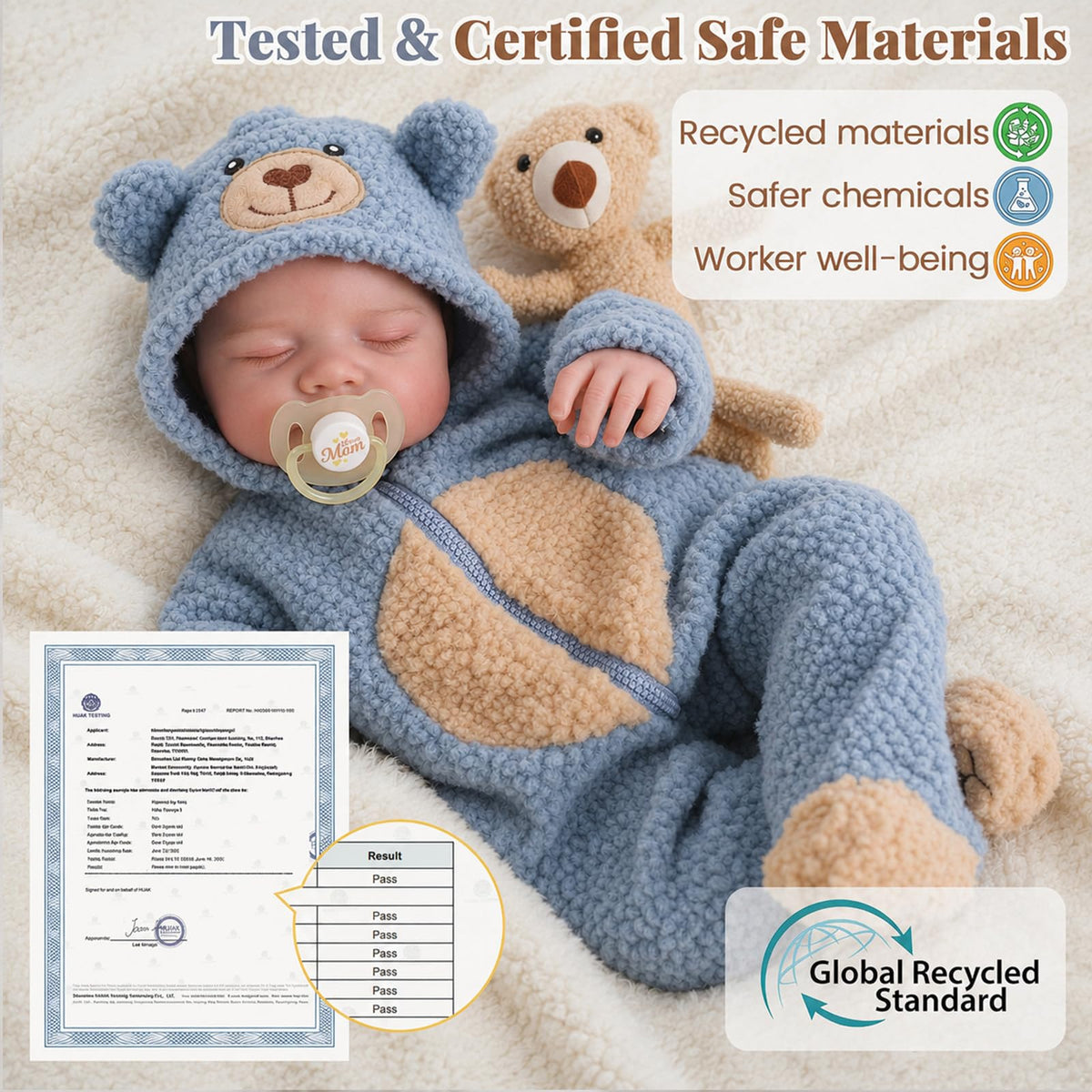 20 Inch Reborn Baby Dolls F9402