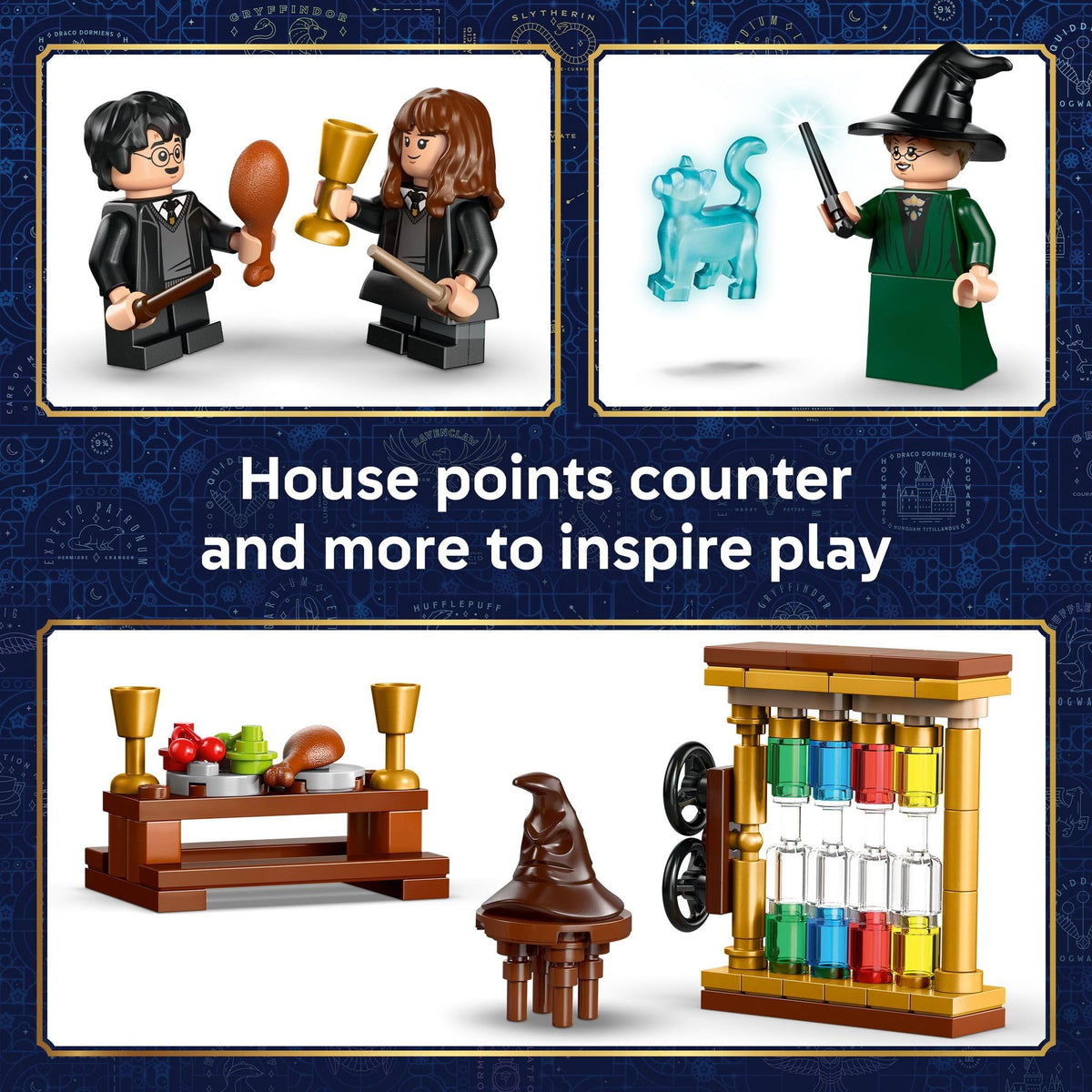 LEGO Harry Potter Hogwarts Castle Sorting Hat Ceremony 76460 P21905