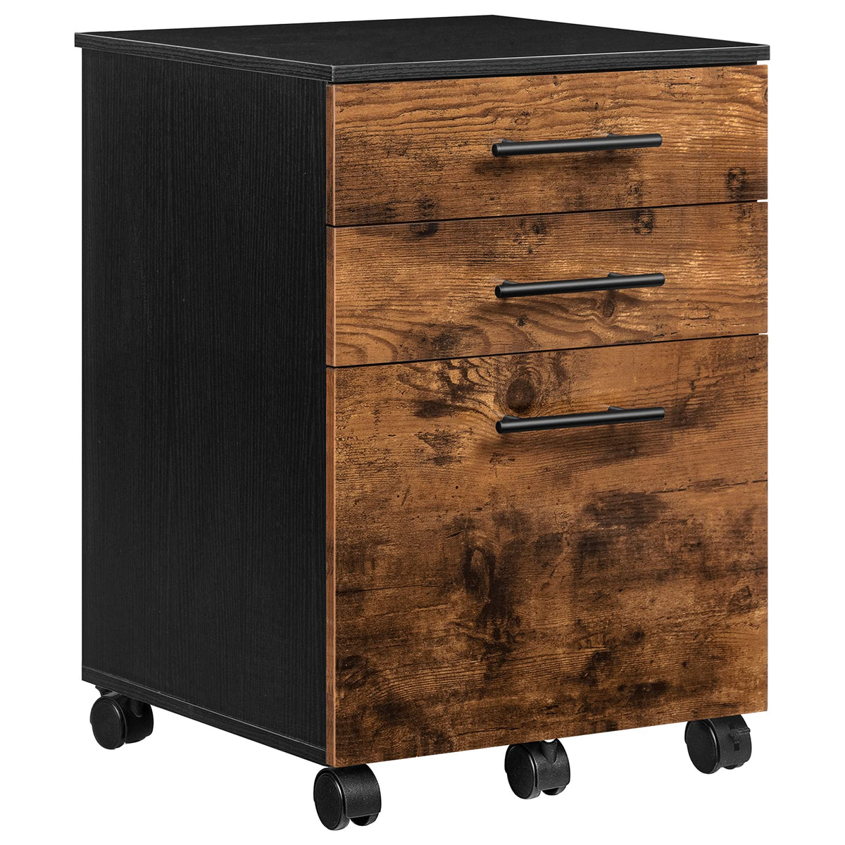 3 Drawer Wood File Cabinet X454