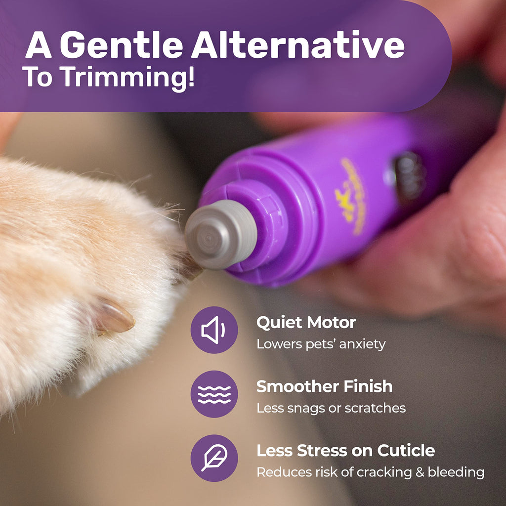 Electric Cat & Dog Nail Grinder Rechargeable Pet Grooming Kit J47209