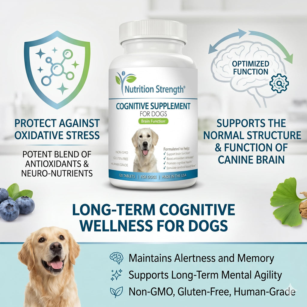 120 Chewable Tablets Cognitive Support Dog Supplement S626651