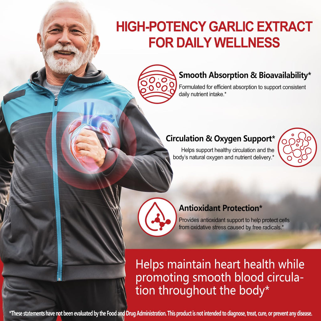 Aged Garlic Extract Capsules 7,500mg K4194