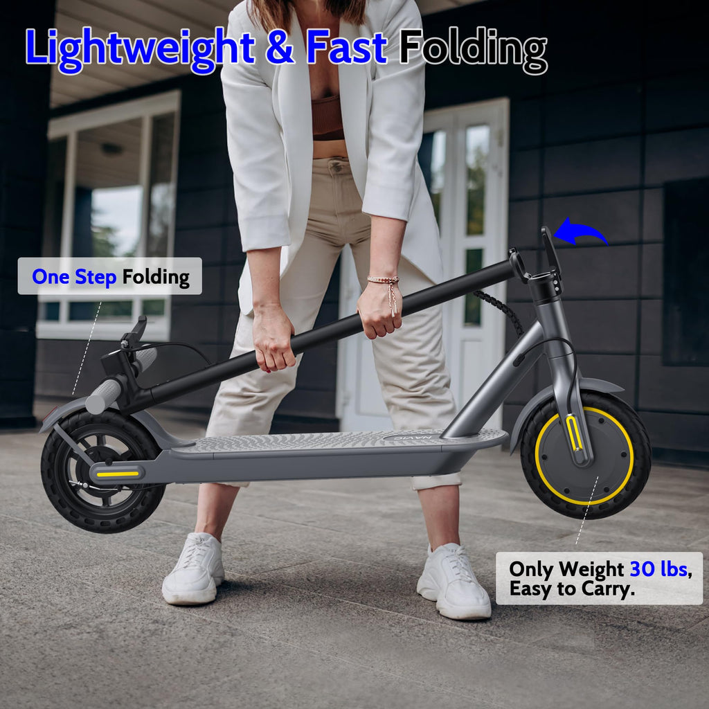 Electric Scooter with Dual Suspension X4061